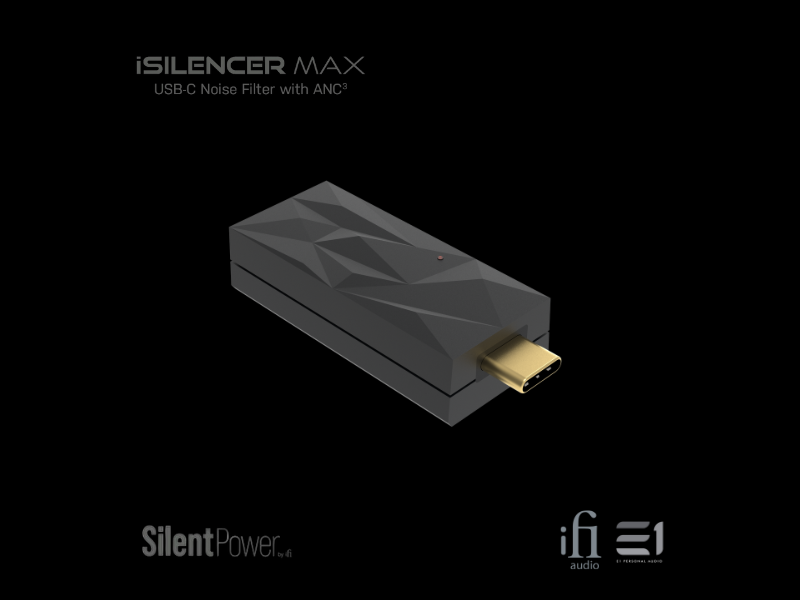 iFi iSilencer MAX USB-C noise filter with ANC3