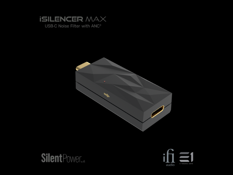 iFi iSilencer MAX USB-C noise filter with ANC3