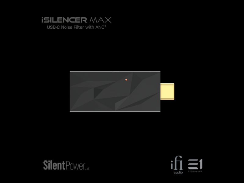 iFi iSilencer MAX USB-C noise filter with ANC3