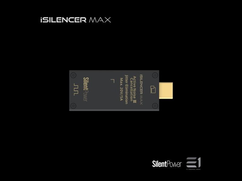 iFi / SilentPower iSilencer MAX USB-C noise filter with ANC3
