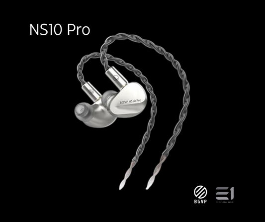 BGVP NS10 Pro Tri-brid Universal-fit In-ear Monitors