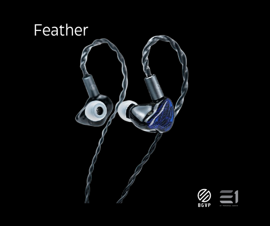 BGVP Feather Hybrid Universal-fit In-ear Monitors