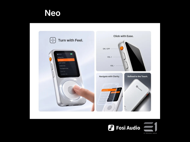 Fosi Neo Digital Audio Player