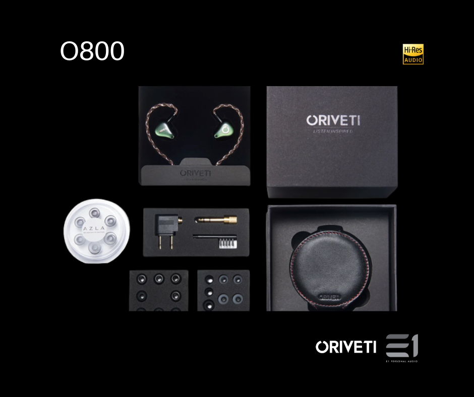 Oriveti O800 (8 drive) Universal-fit In-ear Monitors