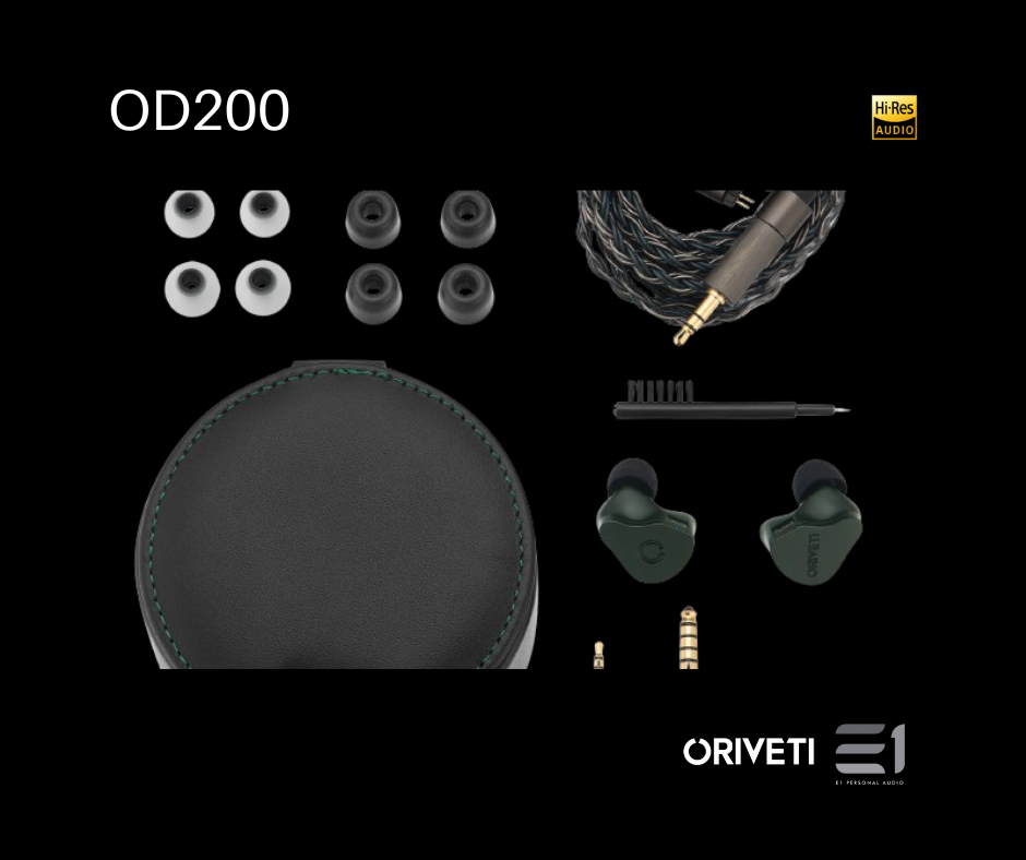 Oriveti OD200 Single Dynamic Universal-fit In-ear Monitors