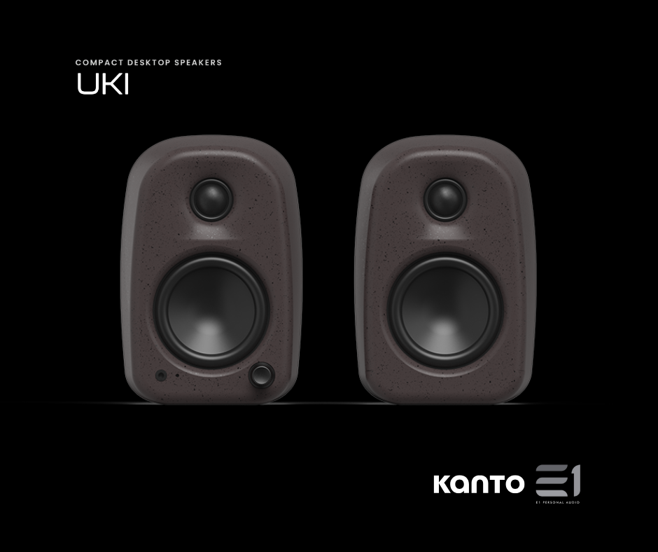 Kanto UKI Compact Desktop Speakers