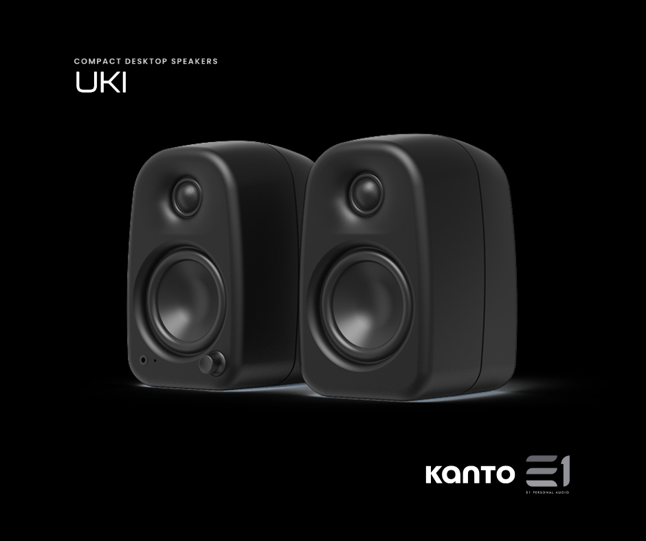 Kanto UKI Compact Desktop Speakers