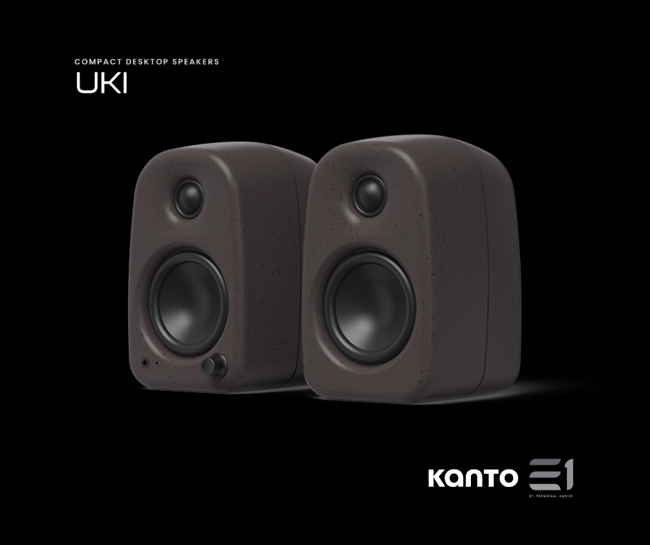 Kanto UKI Compact Desktop Speakers