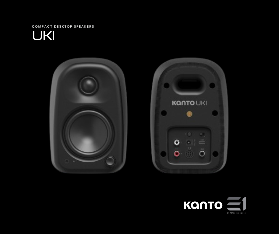 Kanto UKI Compact Desktop Speakers