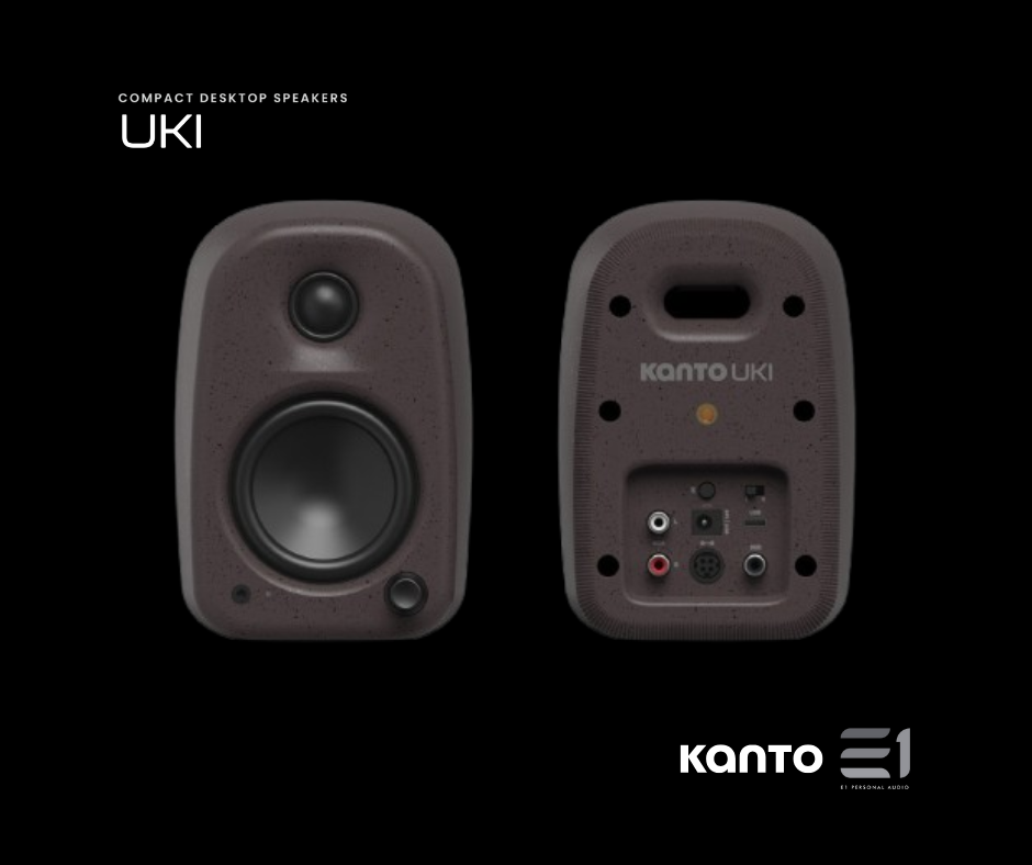 Kanto UKI Compact Desktop Speakers