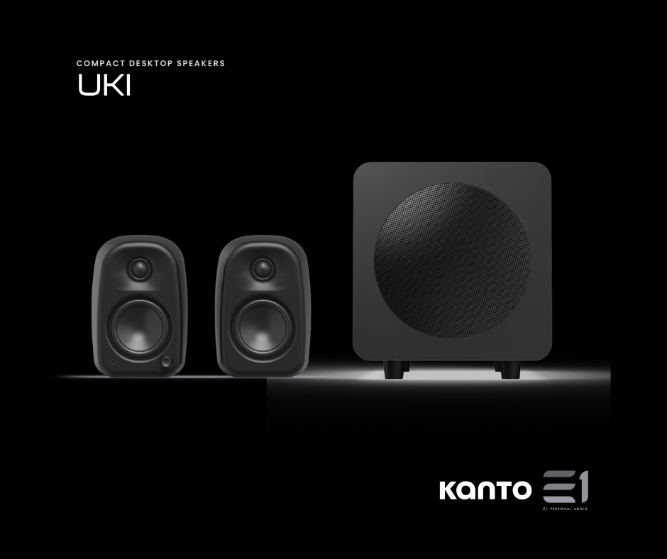 Kanto UKI Compact Desktop Speakers