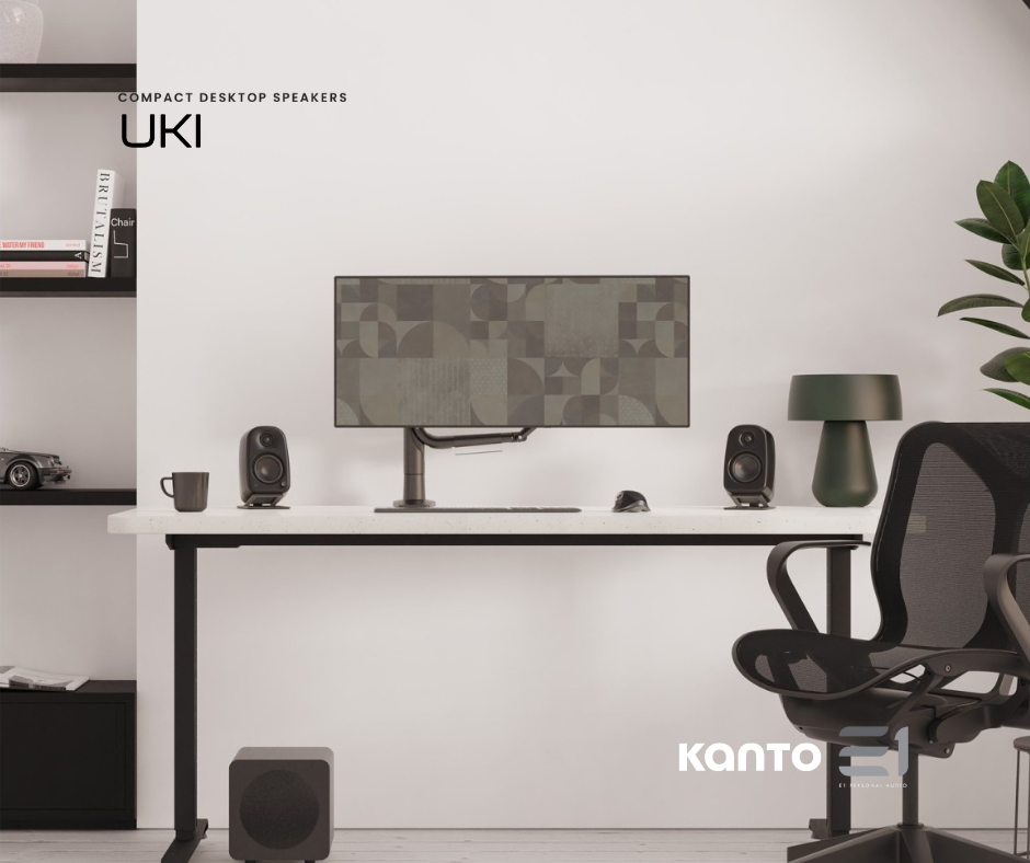 Kanto UKI Compact Desktop Speakers