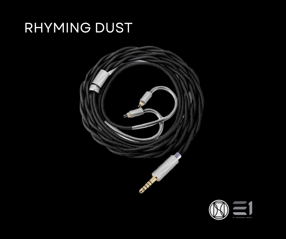 Twistura Rhyming Dust - Silver-Plated Single-Crystal Copper Earphone Cable