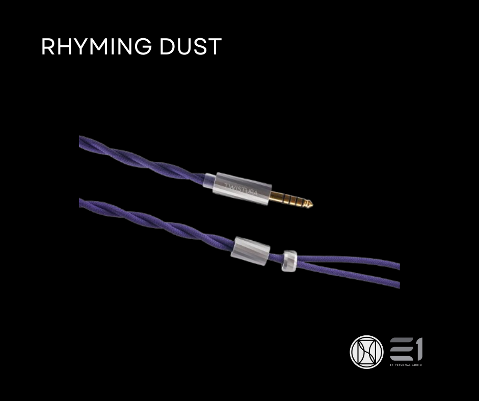 Twistura Rhyming Dust - Silver-Plated Single-Crystal Copper Earphone Cable