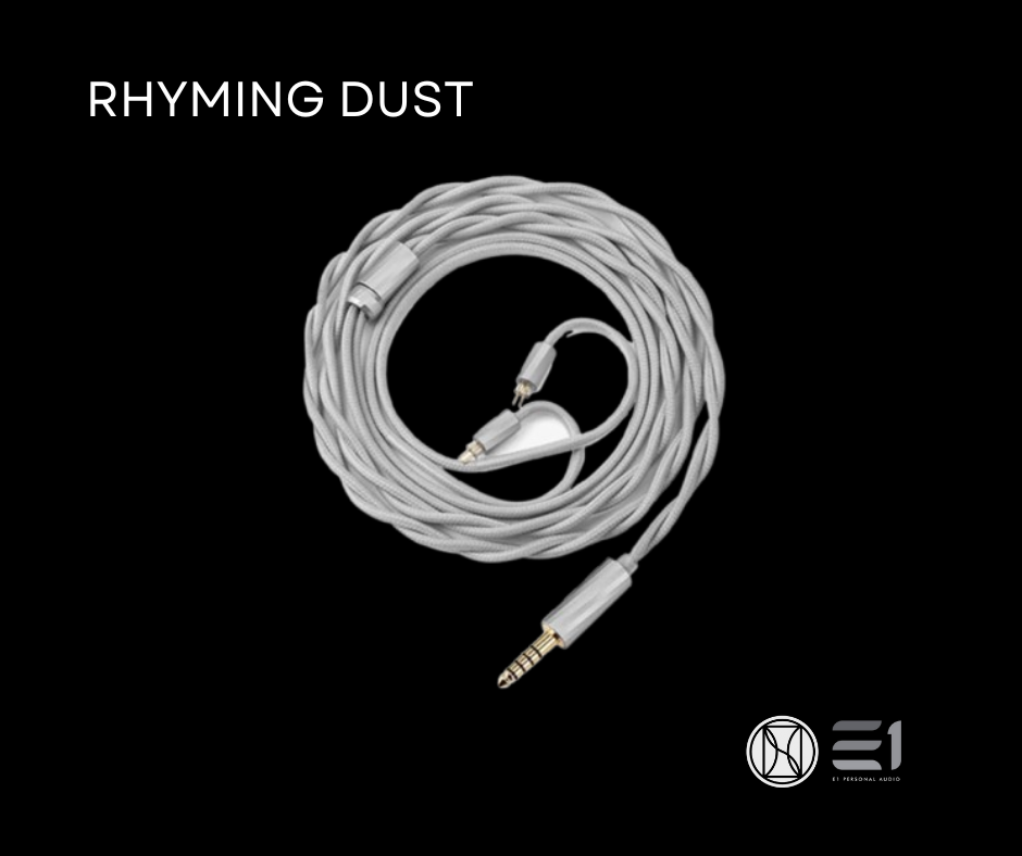 Twistura Rhyming Dust - Silver-Plated Single-Crystal Copper Earphone Cable