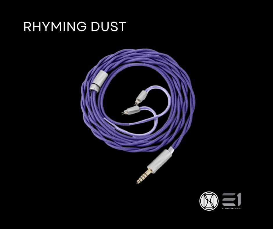 Twistura Rhyming Dust - Silver-Plated Single-Crystal Copper Earphone Cable