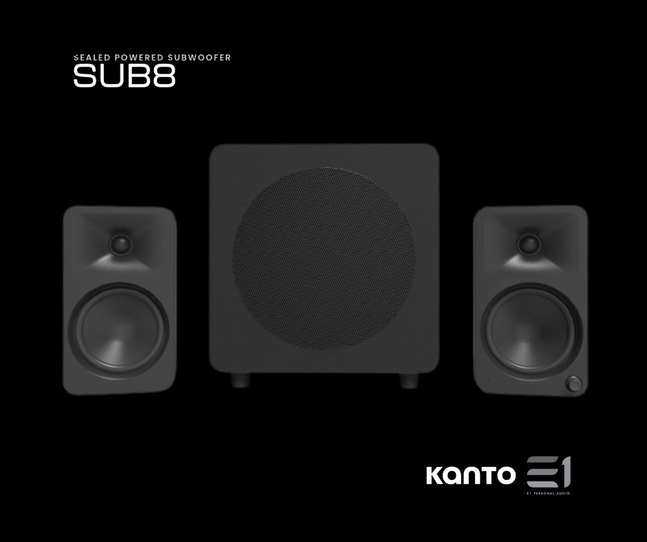 Kanto SUB8V Sealed Powered Subwoofer