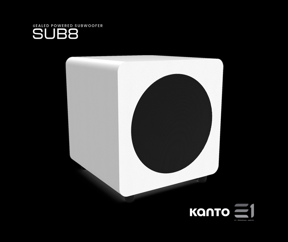 Kanto SUB8V Sealed Powered Subwoofer