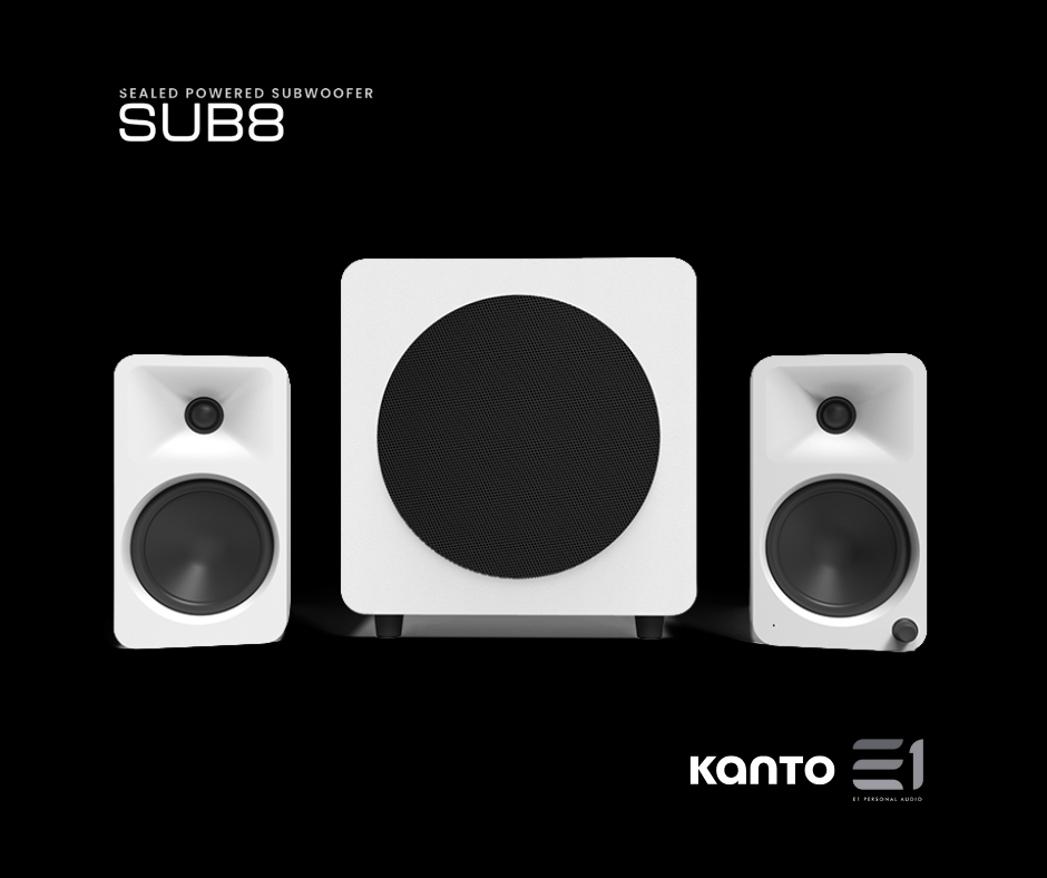 Kanto SUB8V Sealed Powered Subwoofer