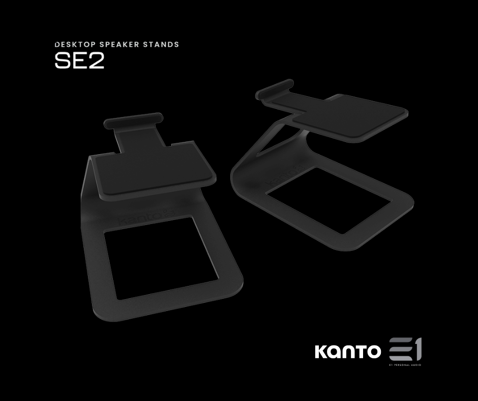 Kanto SE2 Elevated Desktop Speaker Stand