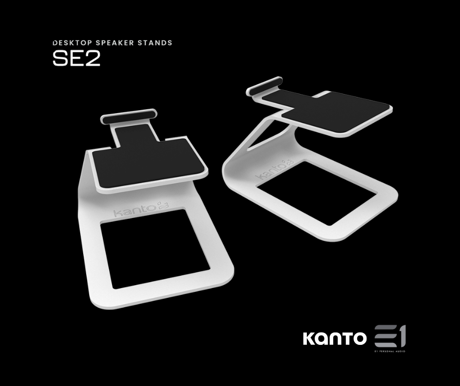 Kanto SE2 Elevated Desktop Speaker Stand