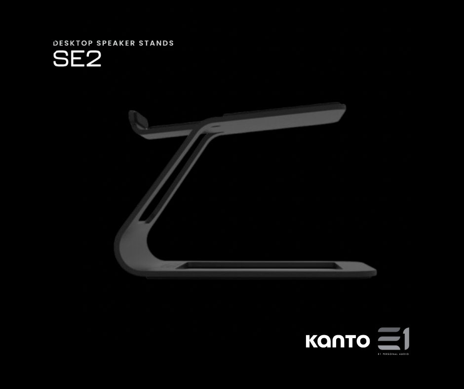 Kanto SE2 Elevated Desktop Speaker Stand