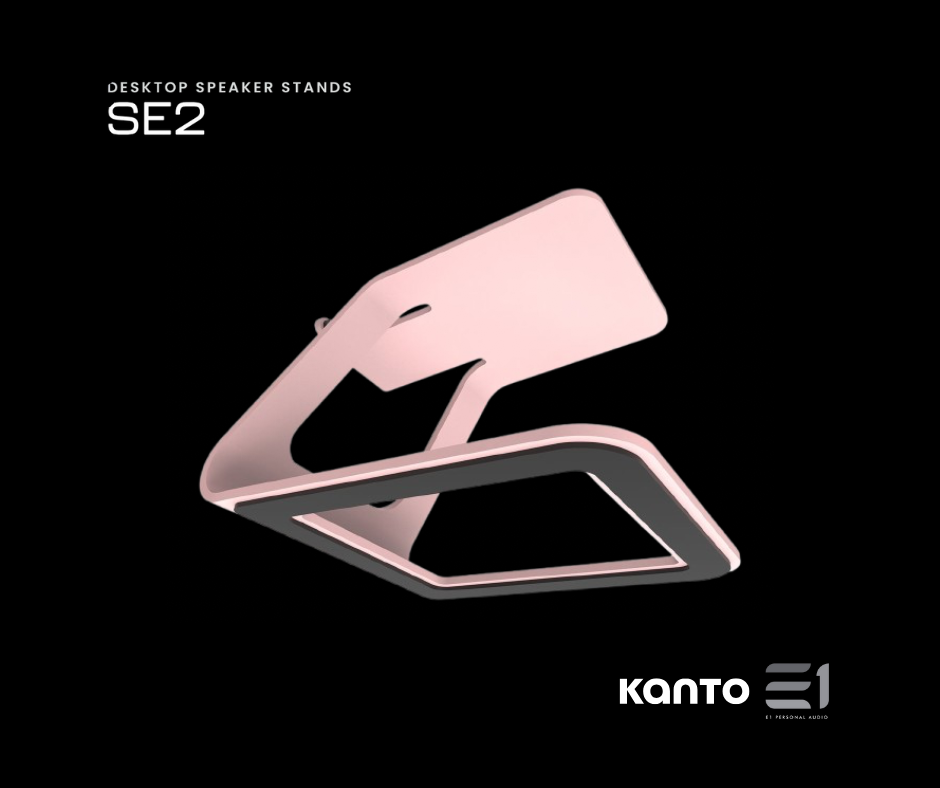 Kanto SE2 Elevated Desktop Speaker Stand