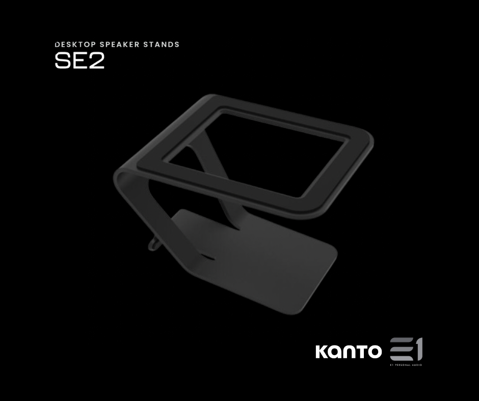 Kanto SE2 Elevated Desktop Speaker Stand