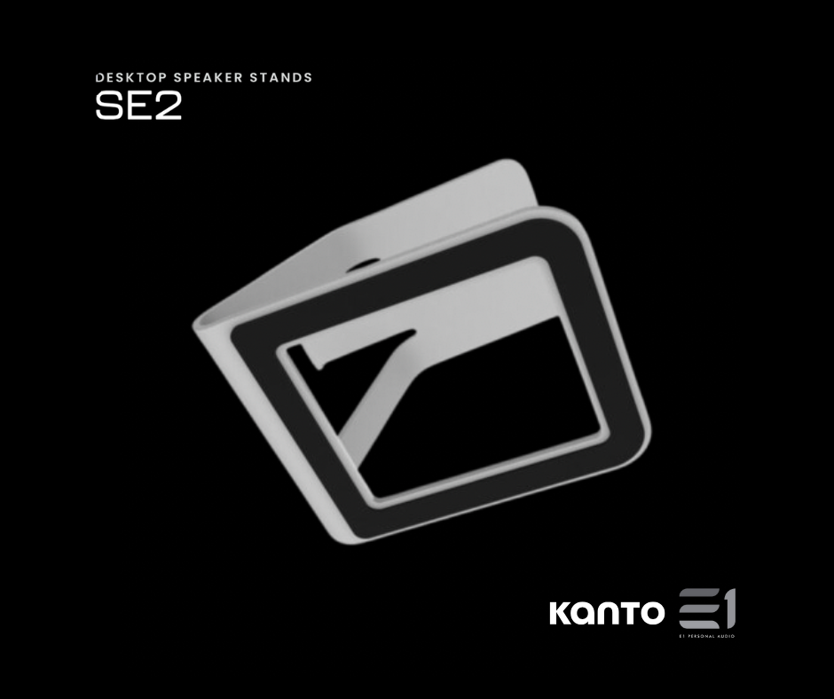 Kanto SE2 Elevated Desktop Speaker Stand