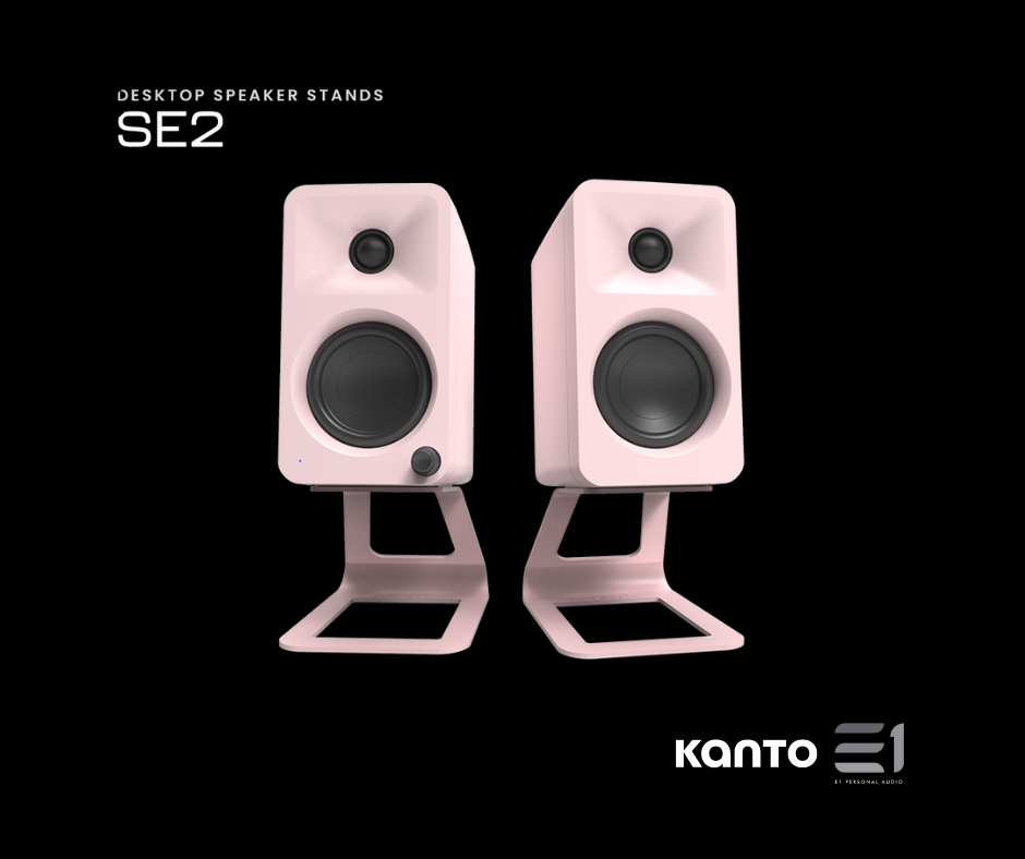 Kanto SE2 Elevated Desktop Speaker Stand