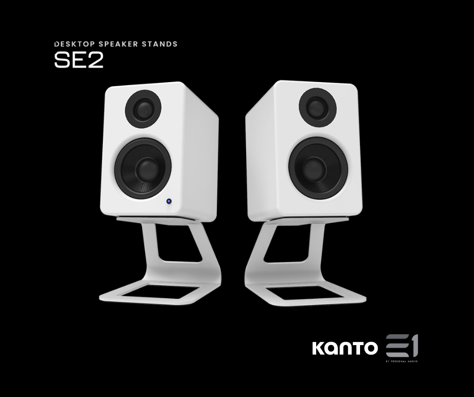 Kanto SE2 Elevated Desktop Speaker Stand