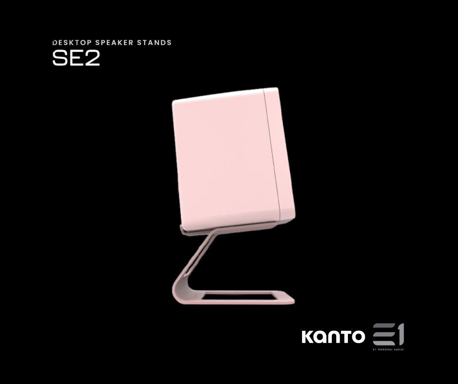 Kanto SE2 Elevated Desktop Speaker Stand
