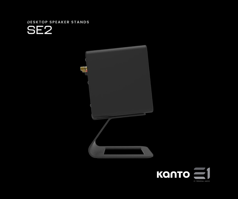 Kanto SE2 Elevated Desktop Speaker Stand