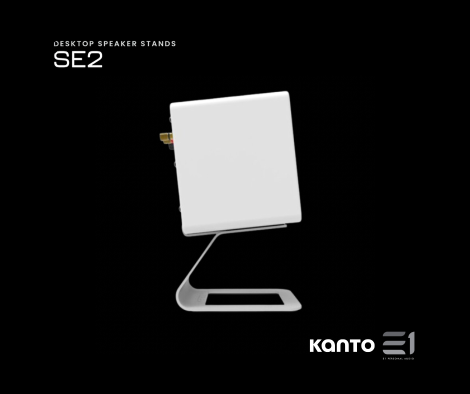 Kanto SE2 Elevated Desktop Speaker Stand