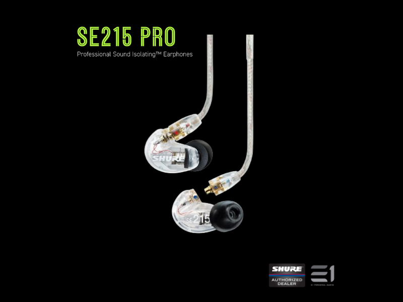 Shure SE215 Pro ( Aonic 215 ) Universal-fit In-ear Monitors