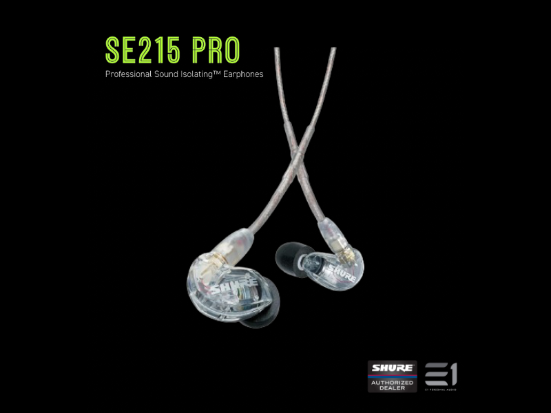 Shure SE215 Pro ( Aonic 215 ) Universal-fit In-ear Monitors