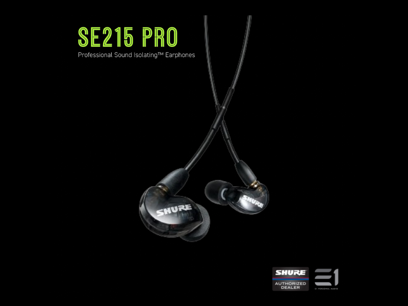 Shure SE215 Pro ( Aonic 215 ) Universal-fit In-ear Monitors