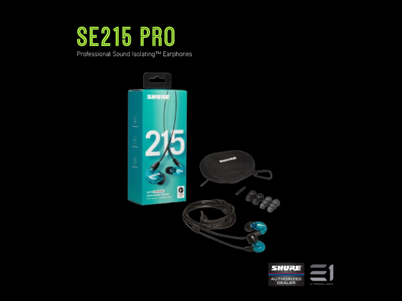 Shure SE215 Pro ( Aonic 215 ) Universal-fit In-ear Monitors