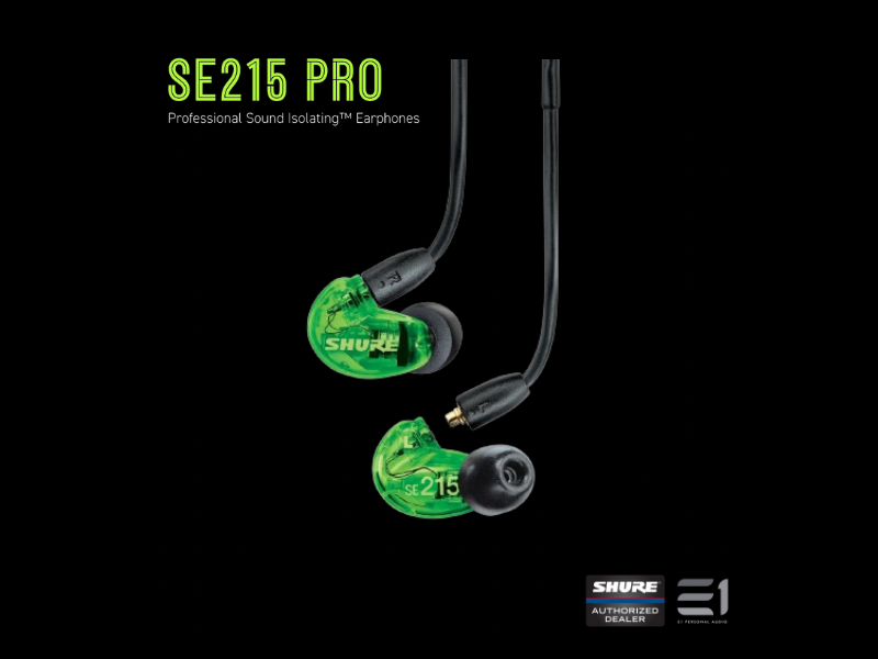 Shure SE215 Pro ( Aonic 215 ) Universal-fit In-ear Monitors