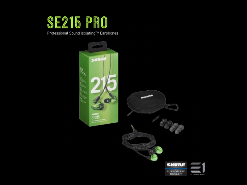 Shure SE215 Pro ( Aonic 215 ) Universal-fit In-ear Monitors