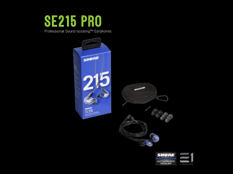 Shure SE215 Pro ( Aonic 215 ) Universal-fit In-ear Monitors