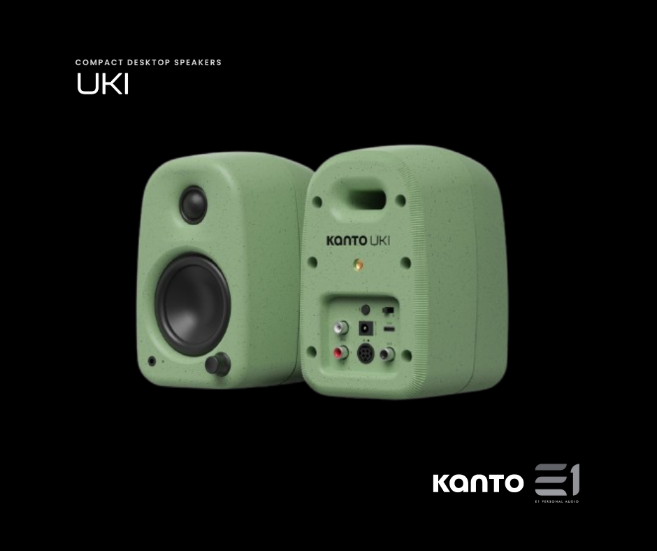 Kanto UKI Compact Desktop Speakers