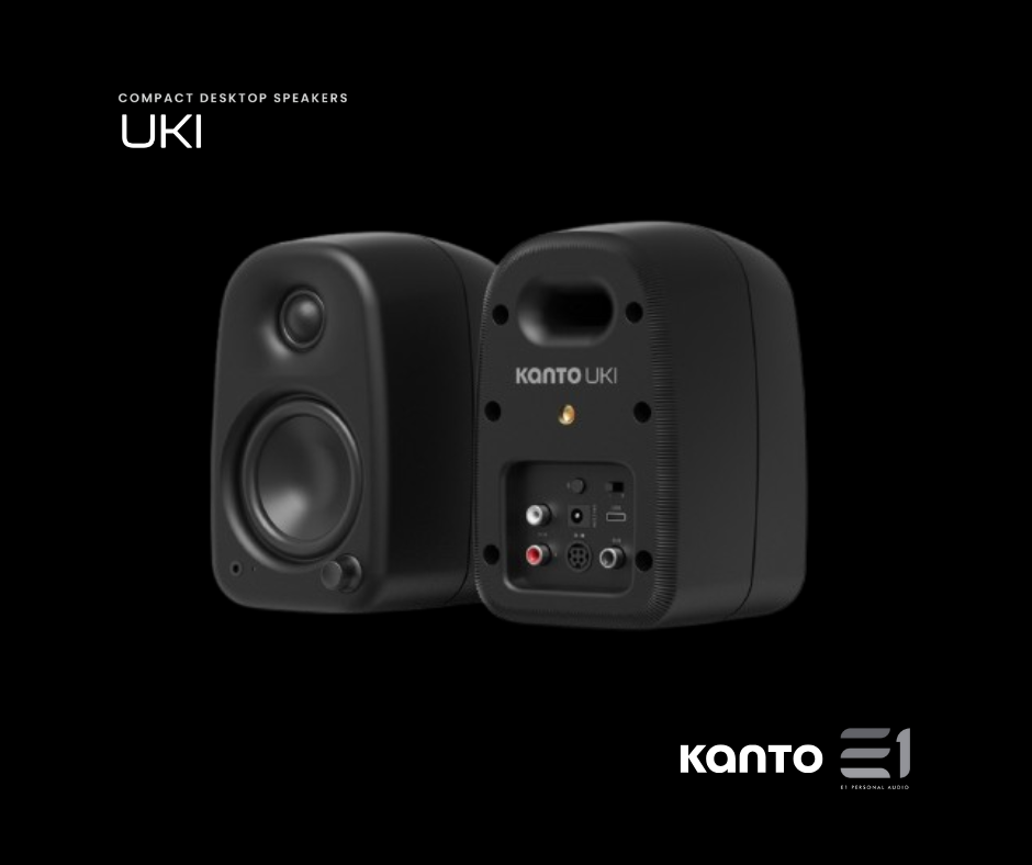 Kanto UKI Compact Desktop Speakers