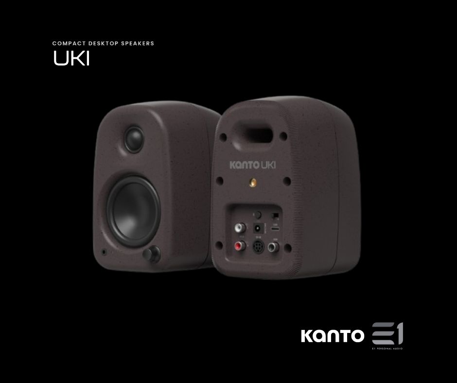 Kanto UKI Compact Desktop Speakers