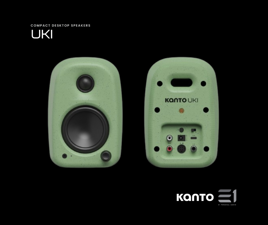 Kanto UKI Compact Desktop Speakers