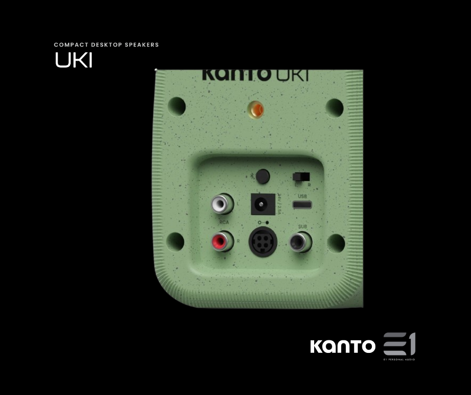 Kanto UKI Compact Desktop Speakers
