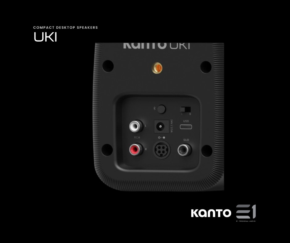 Kanto UKI Compact Desktop Speakers