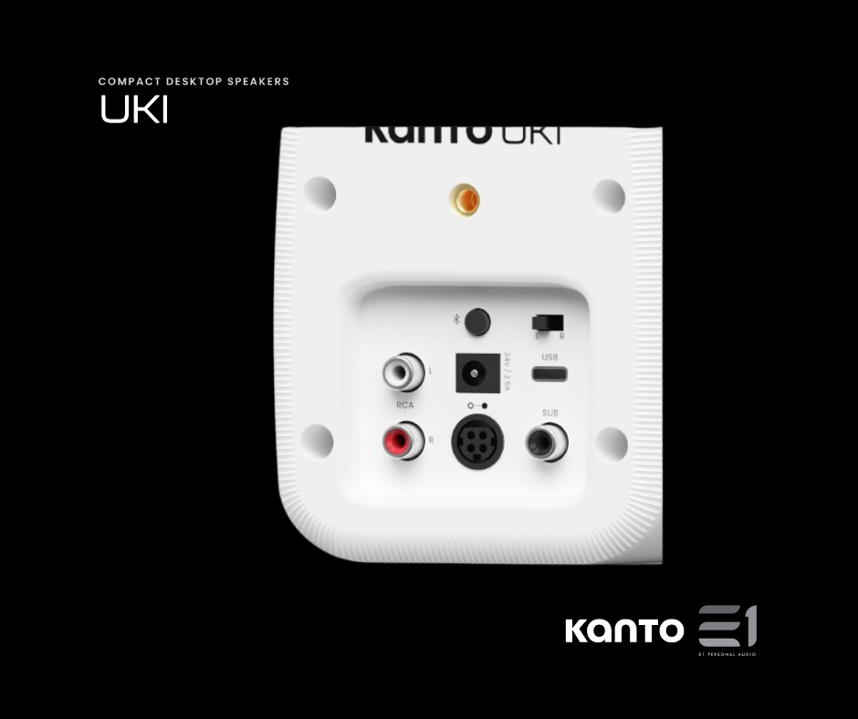 Kanto UKI Compact Desktop Speakers