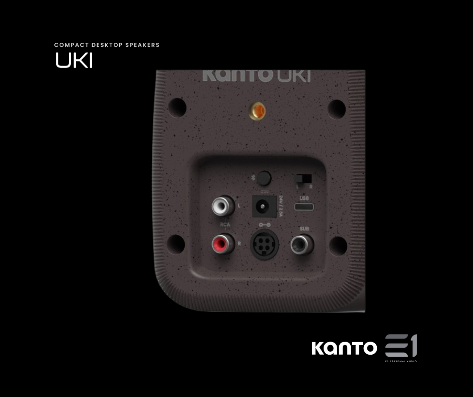 Kanto UKI Compact Desktop Speakers
