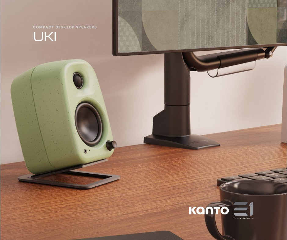 Kanto UKI Compact Desktop Speakers